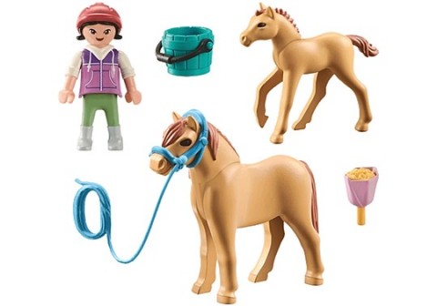Set figurica Horses 71498 Dijete s ponijem i ždrijebetomIVET.HR - MODERNA ODJEĆA