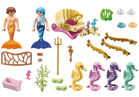 Set figurica Princess Magic 71500 Podvodni stanovnici s kočijom morskih konjićaIVET.HR - MODERNA ODJEĆA