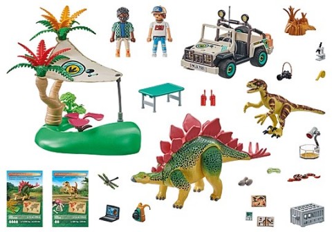 Set figurica Dinos 71523 Istraživački kamp s dinosaurimaIVET.HR - MODERNA ODJEĆA