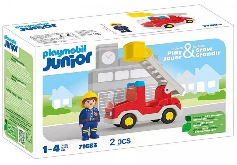 Set s figuricom Junior 71683 Vatrogasno vozilo s ljestvamaIVET.HR - MODERNA ODJEĆA
