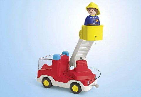 Set s figuricom Junior 71683 Vatrogasno vozilo s ljestvamaIVET.HR - MODERNA ODJEĆA