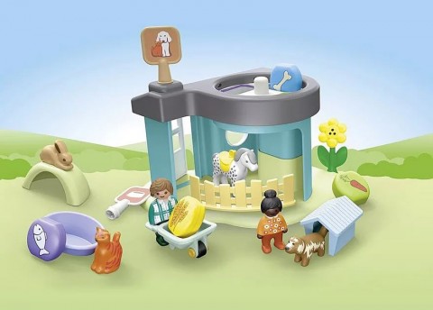 Set s figuricama Junior 71690 Hotel za životinje s dozatorom hraneIVET.HR - MODERNA ODJEĆA