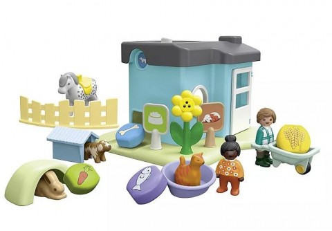 Set s figuricama Junior 71690 Hotel za životinje s dozatorom hraneIVET.HR - MODERNA ODJEĆA