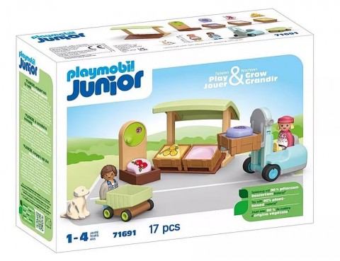 Zestaw s figuricama Junior 71691 Ekološka tržnica s viličaromIVET.HR - MODERNA ODJEĆA