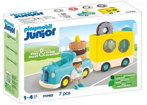 Set s figuricama Junior 71702 Ludi Donut Kamion s funkcijom slaganja i sortiranjaIVET.HR - MODERNA ODJEĆA
