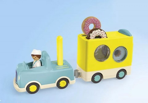 Set s figuricama Junior 71702 Ludi Donut Kamion s funkcijom slaganja i sortiranjaIVET.HR - MODERNA ODJEĆA
