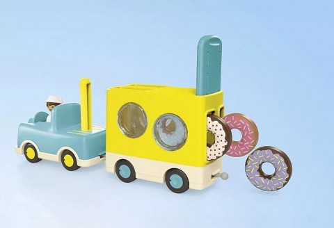 Set s figuricama Junior 71702 Ludi Donut Kamion s funkcijom slaganja i sortiranjaIVET.HR - MODERNA ODJEĆA