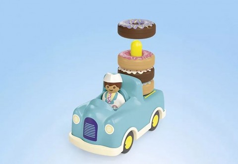 Set s figuricama Junior 71702 Ludi Donut Kamion s funkcijom slaganja i sortiranjaIVET.HR - MODERNA ODJEĆA