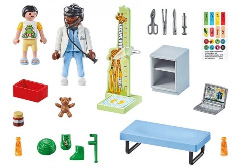 Set figurica Action Heroes 71619 Pedijatar s plišanim medvjedićemIVET.HR - MODERNA ODJEĆA
