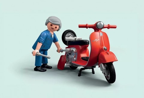 Set figurica Vespa 71620 Garaža Vespe iz 60-ih godinaIVET.HR - MODERNA ODJEĆA