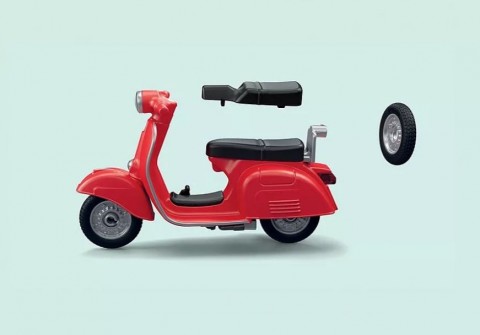 Set figurica Vespa 71620 Garaža Vespe iz 60-ih godinaIVET.HR - MODERNA ODJEĆA