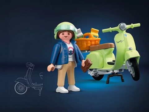 Set figurica Vespa 71621 1969 Vespa 150 Sprint Veloce, svijetlozelenaIVET.HR - MODERNA ODJEĆA