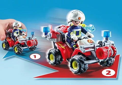 Action Heroes 71825 Vatrogasni quad u akcijiIVET.HR - MODERNA ODJEĆA