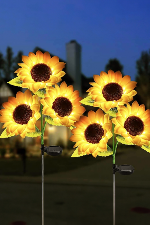Solarna lampa u obliku suncokreta SUNELFO, Boja: žuta, IVET.HR - MODERNA ODJEĆA