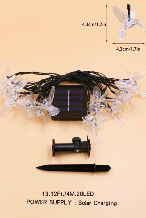 Solarne lampe 20 kom. FLISELDO, Boja: proziran, IVET.HR - MODERNA ODJEĆA