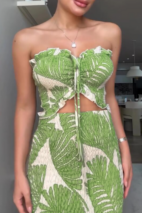 Komplet FABRICIANA GREEN, Boja: zelena, IVET.HR - MODERNA ODJEĆA