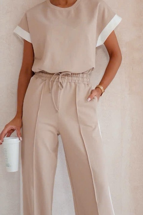 Komplet SUNIKO BEIGE, Boja: bež, IVET.HR - MODERNA ODJEĆA