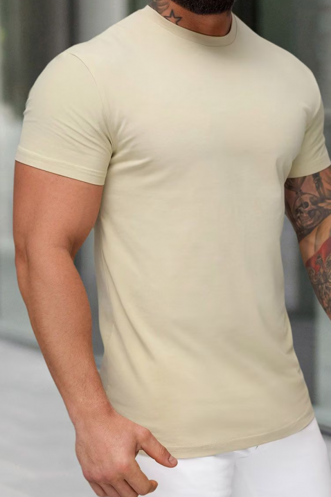 Muška majica MOZKO BEIGE, Boja: bež, IVET.HR - MODERNA ODJEĆA