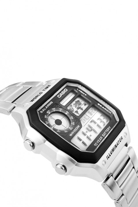 Muški sat CASIO AE-1200WHD-1AVDF, Boja: srebrna, IVET.HR - MODERNA ODJEĆA
