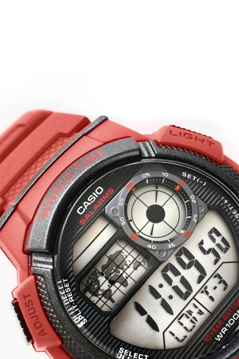 Muški sat CASIO AE-1000W-4AVDF, Boja: crvena, IVET.HR - MODERNA ODJEĆA