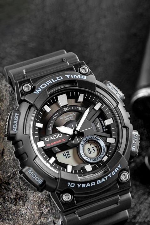Muški sat CASIO AEQ-110W-1AVDF, Boja: crna, IVET.HR - MODERNA ODJEĆA