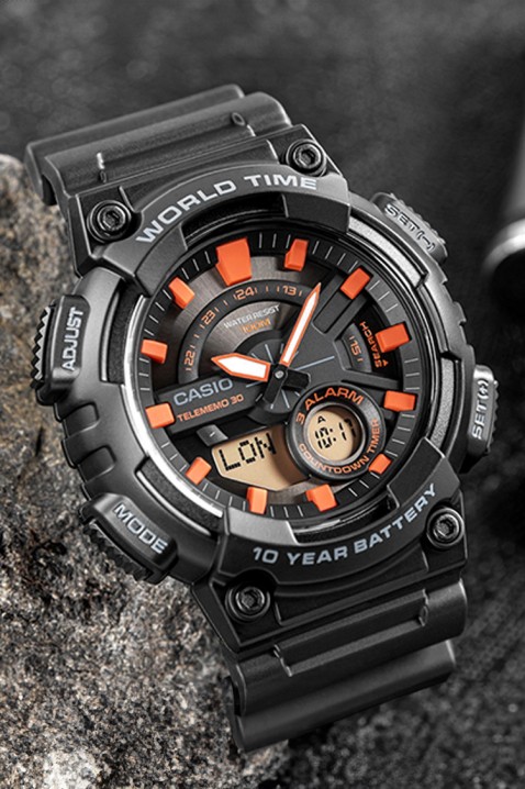 Muški sat CASIO AEQ-110W-1A2VDF, Boja: crna, IVET.HR - MODERNA ODJEĆA