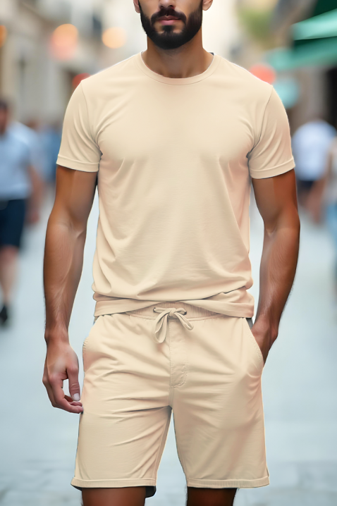 Muški komplet ZEKERDO BEIGE, Boja: bež, IVET.HR - MODERNA ODJEĆA