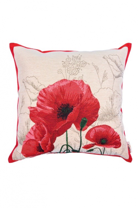 Jastučnica FLOVEA 42х42 cm, Boja: crvena, IVET.HR - MODERNA ODJEĆA