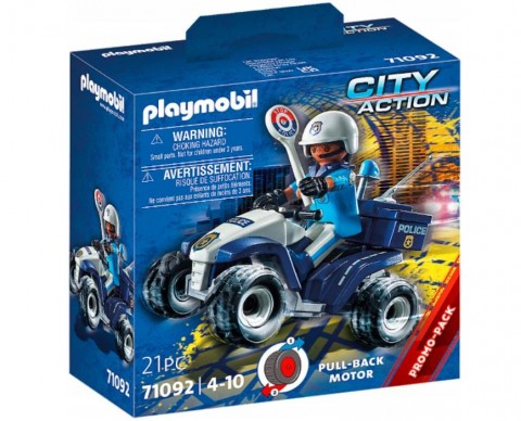 Set s figuricom City Action 71092 Policijski Speed QuadIVET.HR - MODERNA ODJEĆA