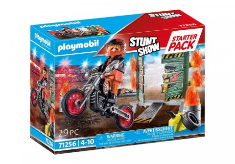 Set s figuricom Stunt Show 71256 Starter Pack Kaskaderski show sa zidom vatreIVET.HR - MODERNA ODJEĆA