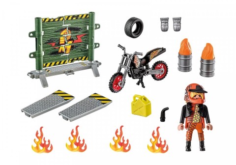 Set s figuricom Stunt Show 71256 Starter Pack Kaskaderski show sa zidom vatreIVET.HR - MODERNA ODJEĆA
