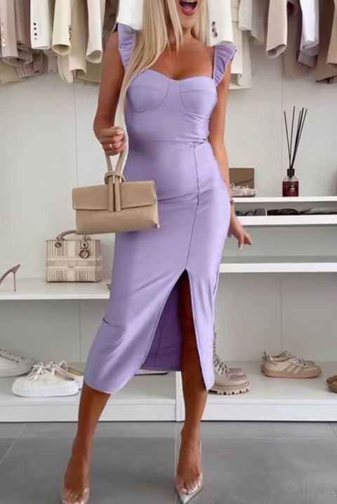 Haljina YMBERSA PURPLE, Boja: ljubičasta, IVET.HR - MODERNA ODJEĆA