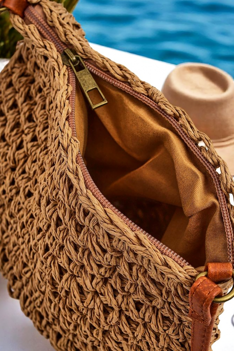 Torba za plažu BROSELVA BROWN, Boja: smeđa, IVET.HR - MODERNA ODJEĆA