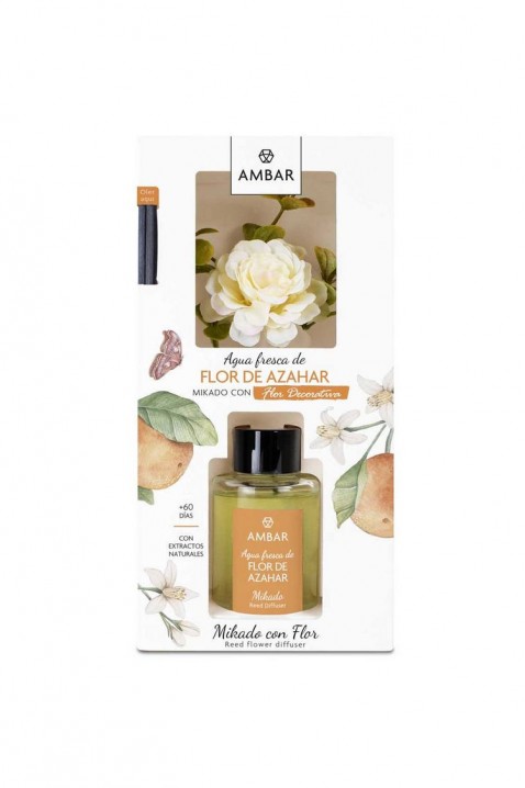 Mirisni štapići s cvijetom AMBAR FLOR DE AZAHAR 75 ml, Boja: drap, IVET.HR - MODERNA ODJEĆA