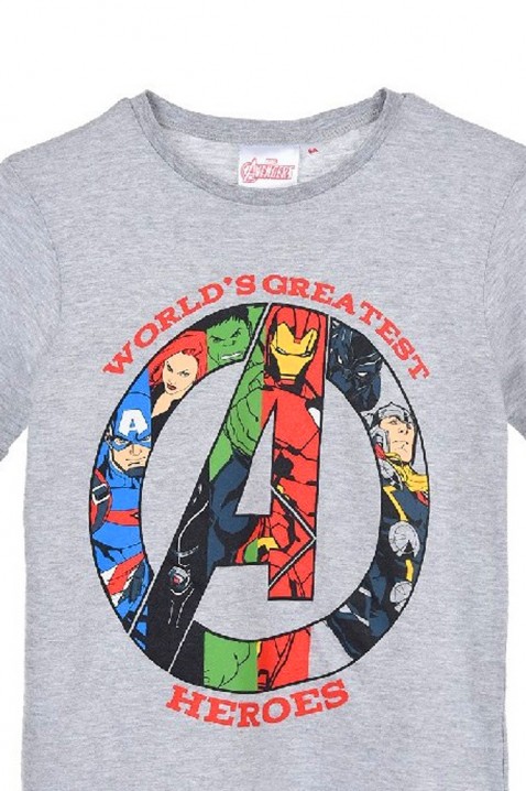 Majica ADVENTURES GREY, Boja: siva, IVET.HR - MODERNA ODJEĆA