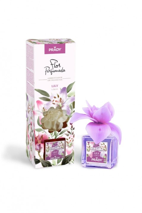 Difuzor s cvijetom PRADY LILY 90 ml, Boja: ljubičasta, IVET.HR - MODERNA ODJEĆA