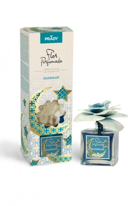 Difuzor s cvijetom PRADY HAMMAM 90 ml, Boja: plava, IVET.HR - MODERNA ODJEĆA