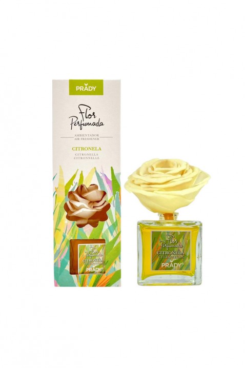 Difuzor s cvijetom FLOSY CITRONELA 90 ml, Boja: žuta, IVET.HR - MODERNA ODJEĆA