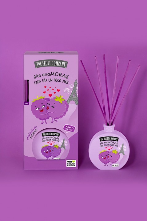 Mirisni štapići FRUITY BLACKBERRIES 40 ml, Boja: ljubičasta, IVET.HR - MODERNA ODJEĆA
