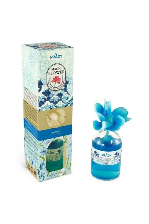 Difuzor s cvijetom PROLDY OCEANO 100 ml, Boja: plava, IVET.HR - MODERNA ODJEĆA