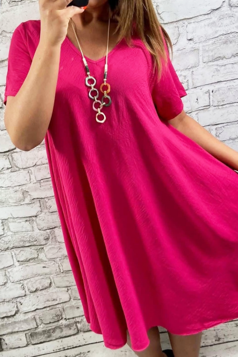 Haljina VOLALA FUCHSIA, Boja: fuksija, IVET.HR - MODERNA ODJEĆA
