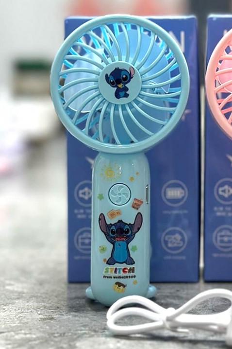 Prijenosni ventilator WINDYSTICH, Boja: plava, IVET.HR - MODERNA ODJEĆA