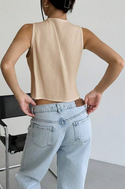 Top BADIE BEIGE, Boja: bež, IVET.HR - MODERNA ODJEĆA