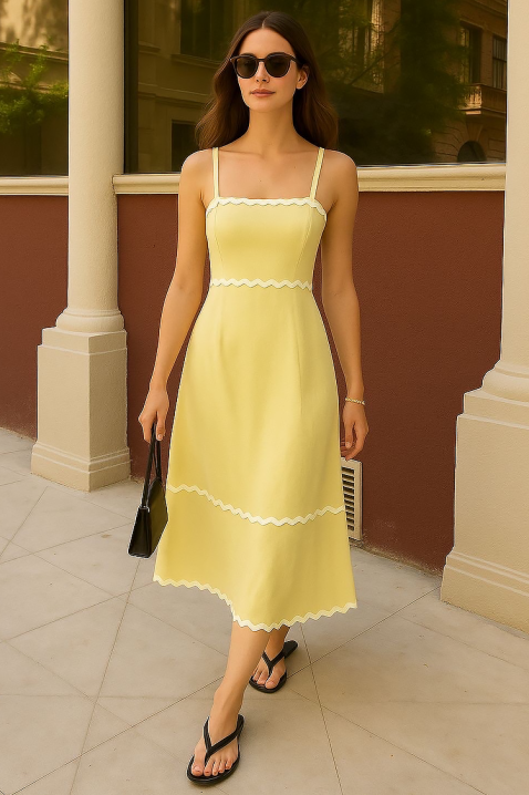 Haljina MUSERA YELLOW, Boja: žuta, IVET.HR - MODERNA ODJEĆA
