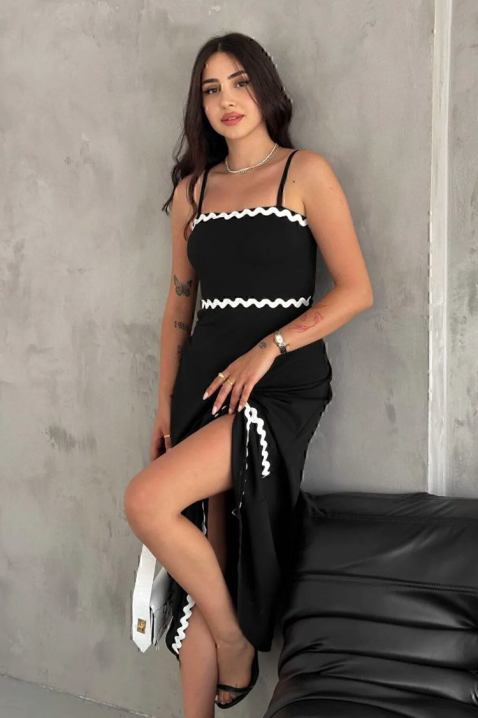 Haljina MUSERA BLACK, Boja: crna, IVET.HR - MODERNA ODJEĆA