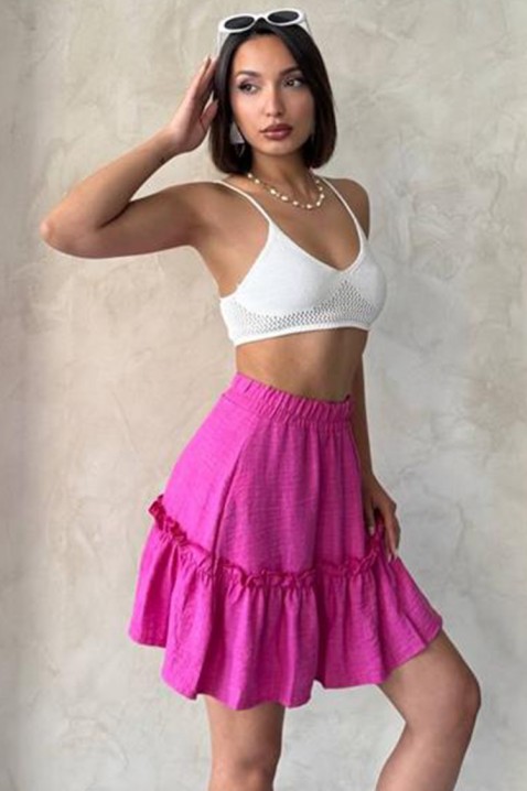 Suknja ZERVELZA PINK, Boja: roza, IVET.HR - MODERNA ODJEĆA