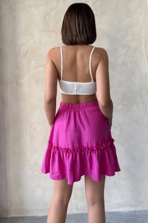 Suknja ZERVELZA PINK, Boja: roza, IVET.HR - MODERNA ODJEĆA