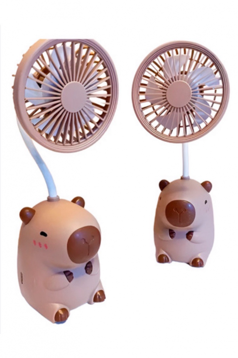 Ručni mini ventilator DRIOXY, Boja: smeđa, IVET.HR - MODERNA ODJEĆA