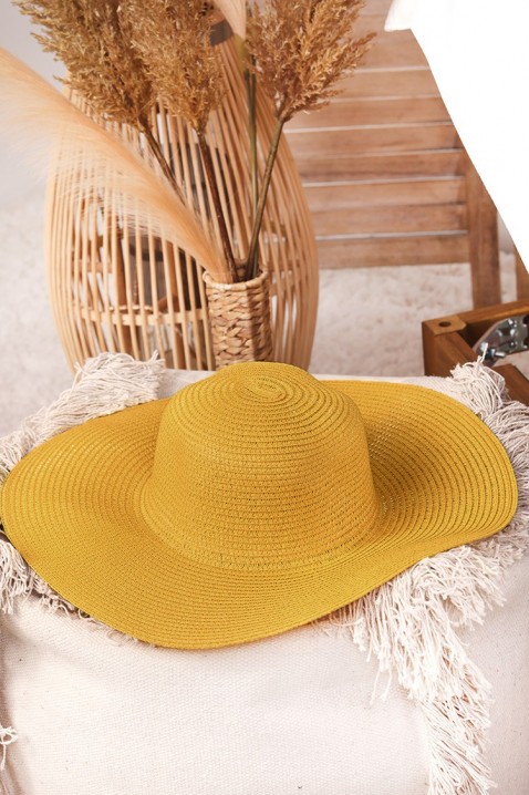 Šešir HATANA YELLOW, Boja: žuta, IVET.HR - MODERNA ODJEĆA