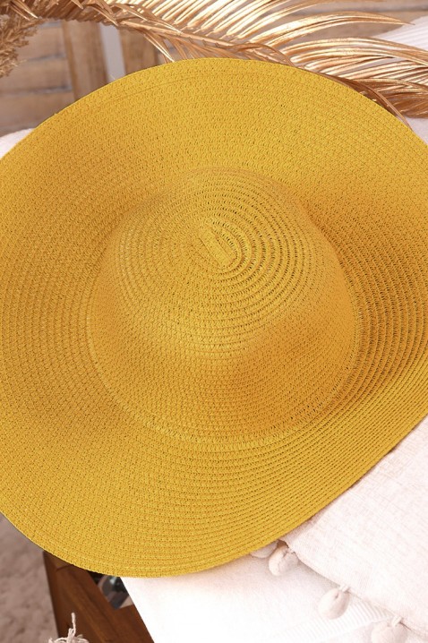 Šešir HATANA YELLOW, Boja: žuta, IVET.HR - MODERNA ODJEĆA